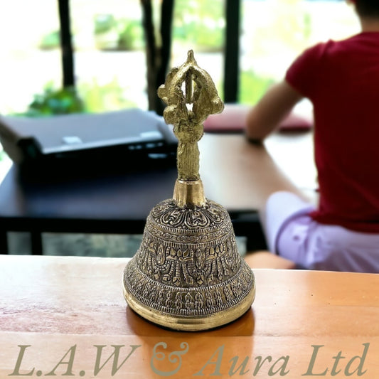 Large Tibetan Tingsha Bell - 8x15cm