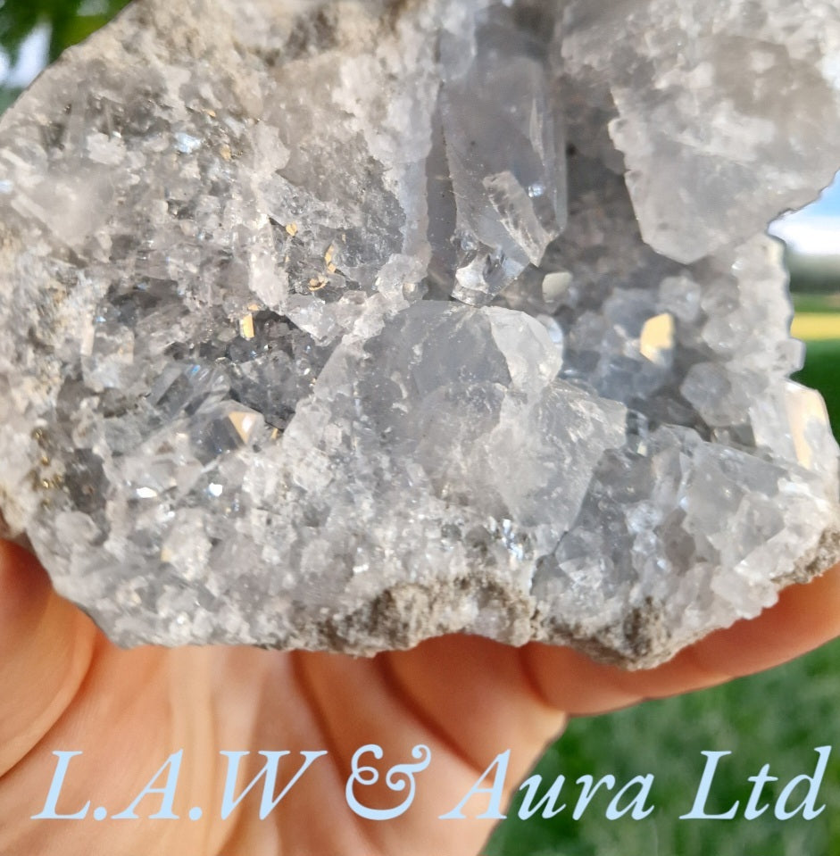 Celestite Cluster from Madagascar 🩵✨️