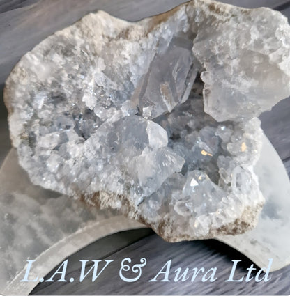 Celestite Cluster from Madagascar 🩵✨️