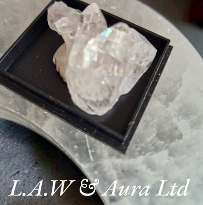 Brazilian Quartz Cluster A grade small 4cm boxed 🤍✨
