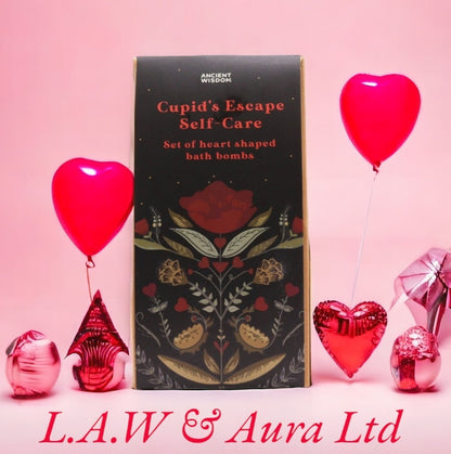 Cupids Escape Self Care Bath Heart Gift Set0026