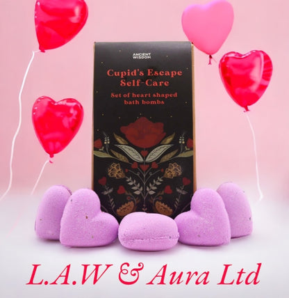 Cupids Escape Self Care Bath Heart Gift Set0026
