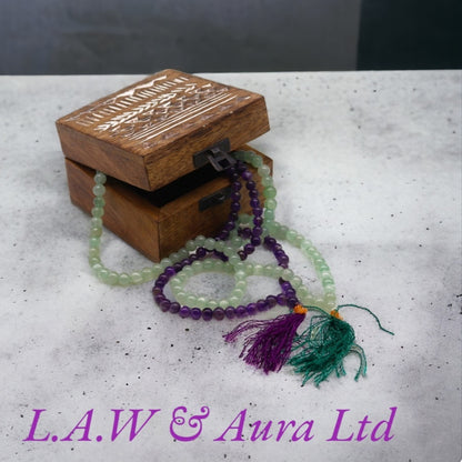 108 Bead Mala - Amethyst