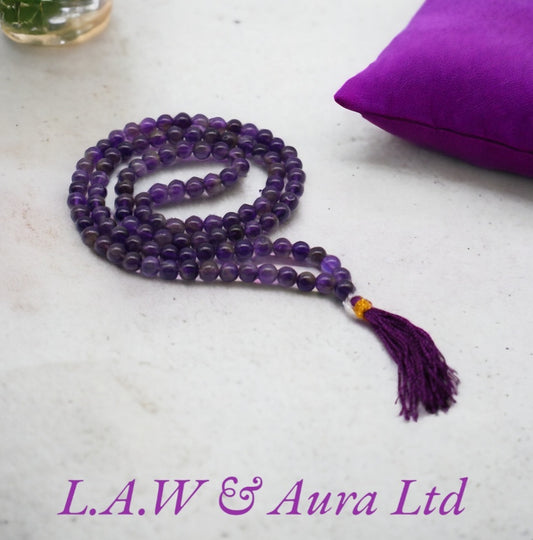 108 Bead Mala - Amethyst