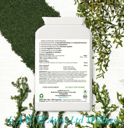 Organic Seaweed Blend Capsules