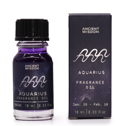 Zodiac Fragrance Oil 10ml - AQUARIUS ♒️ ✨