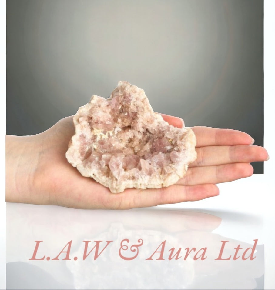 Pink Amethyst Geode AA Gift Box with ID Card Extra Large, Patagonia