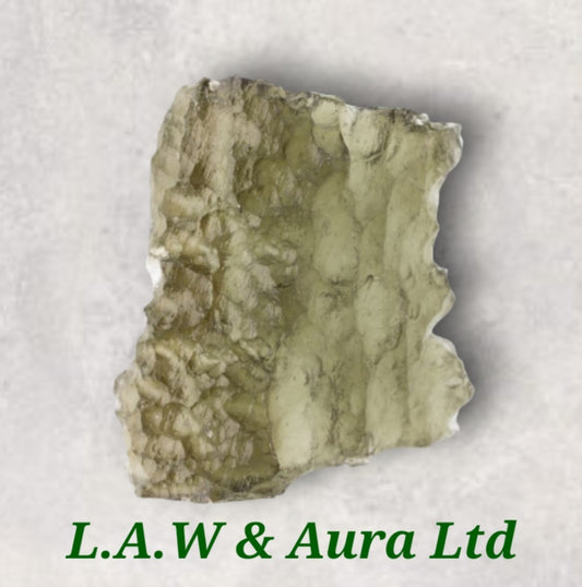 Smooth Moldavite AAA Grade 3.62g, Nesmen Forest