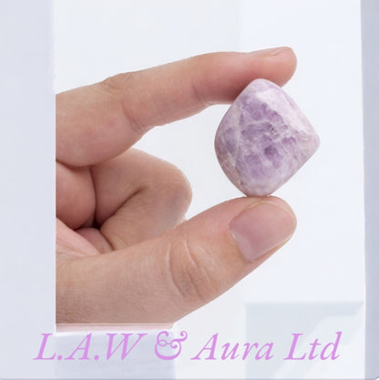Kunzite Tumblestone, 30-35g, India