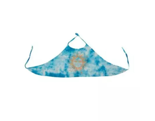 Sun Design Halter Neck Top - Sky Blue