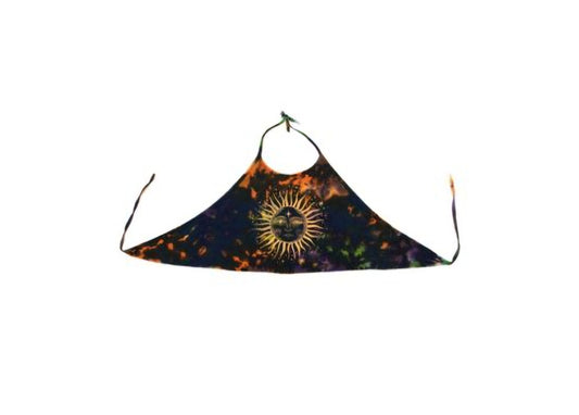 Sun Design Halter Neck Top - Tie Dye