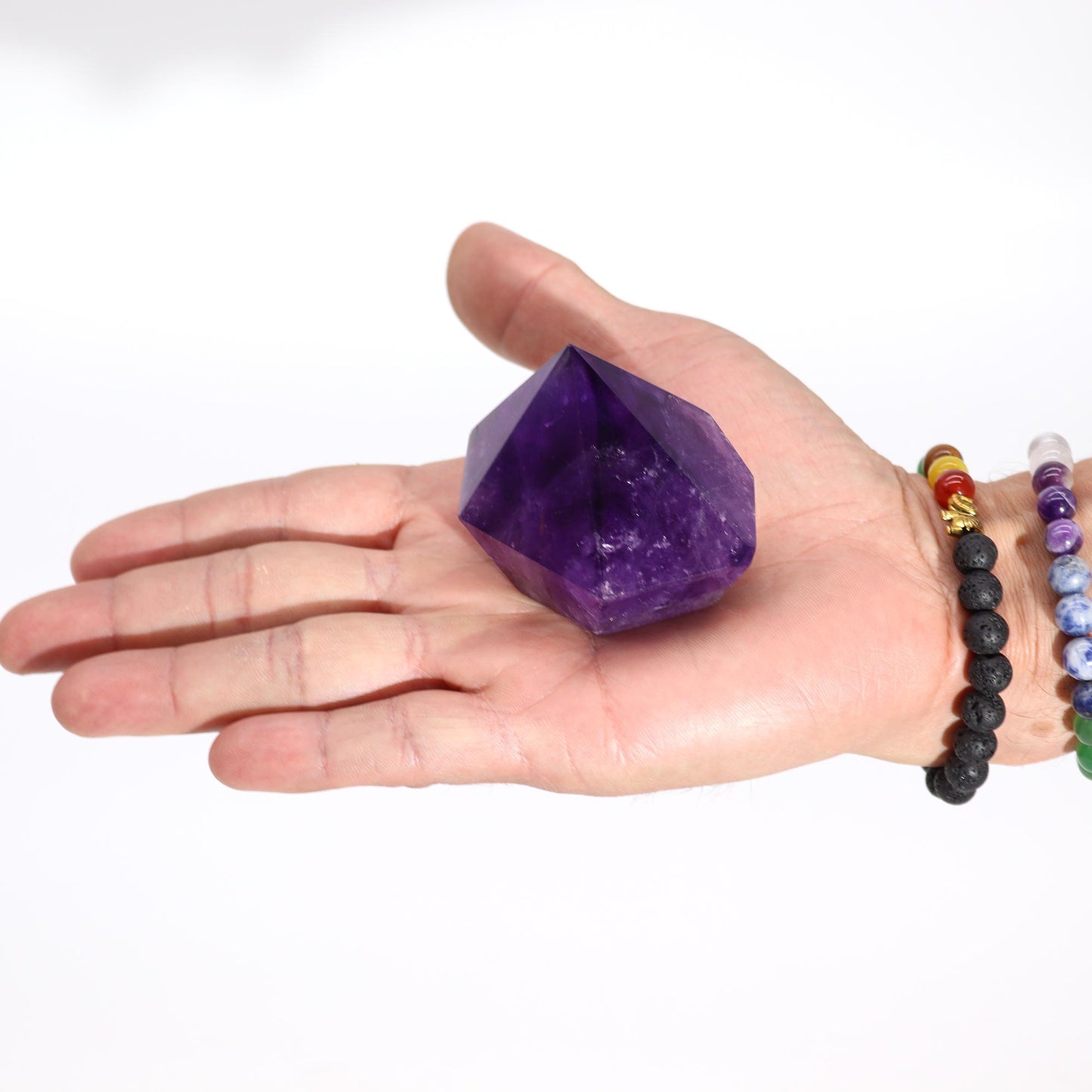 Small Rich Colour Amethyst Points (approx 4-5.5cm)