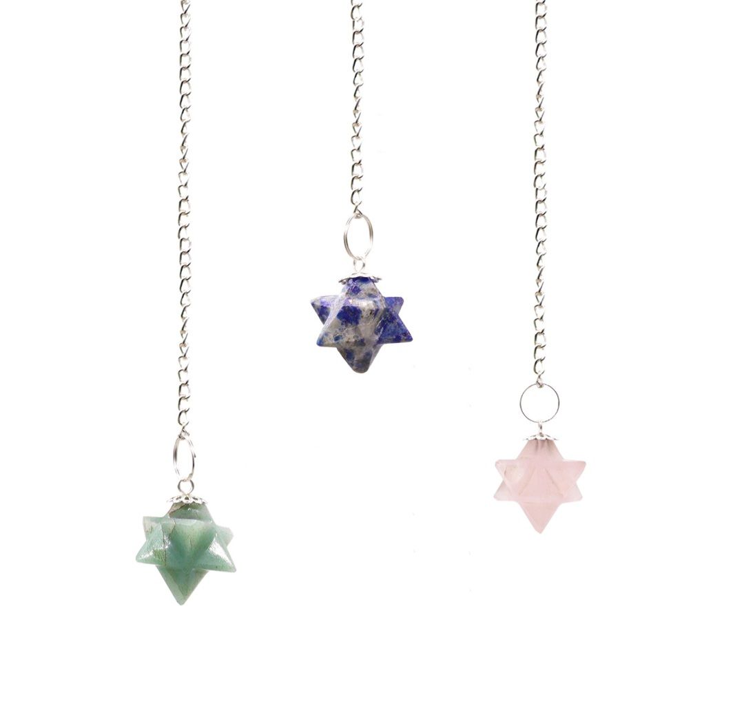 Merkaba (star) Pendulums - (asst