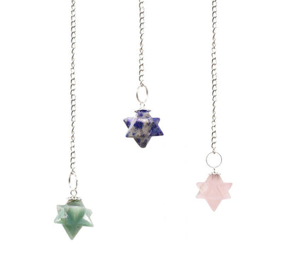 Merkaba (star) Pendulums - (asst