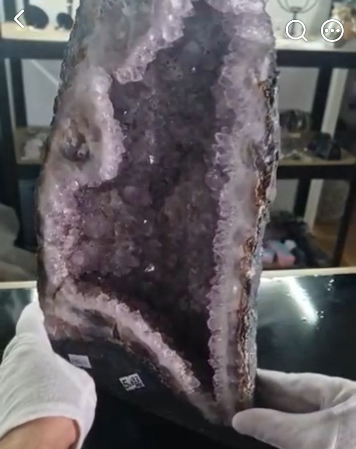 Amethyst Geode Church