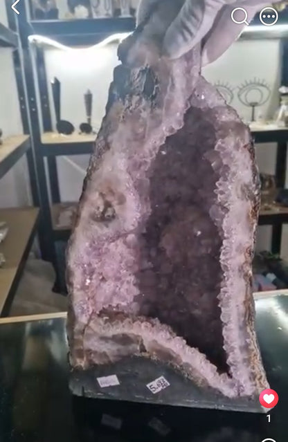 Amethyst Geode Church