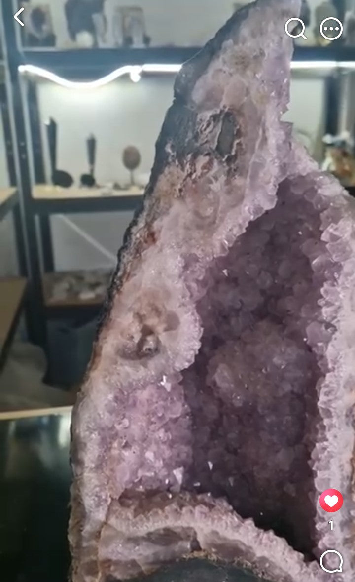 Amethyst Geode Church