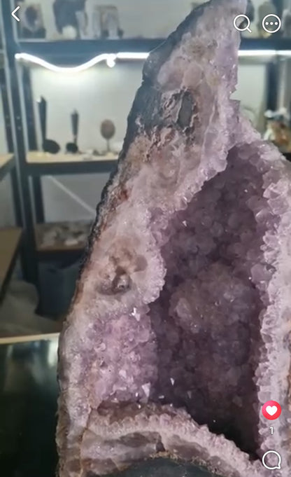 Amethyst Geode Church